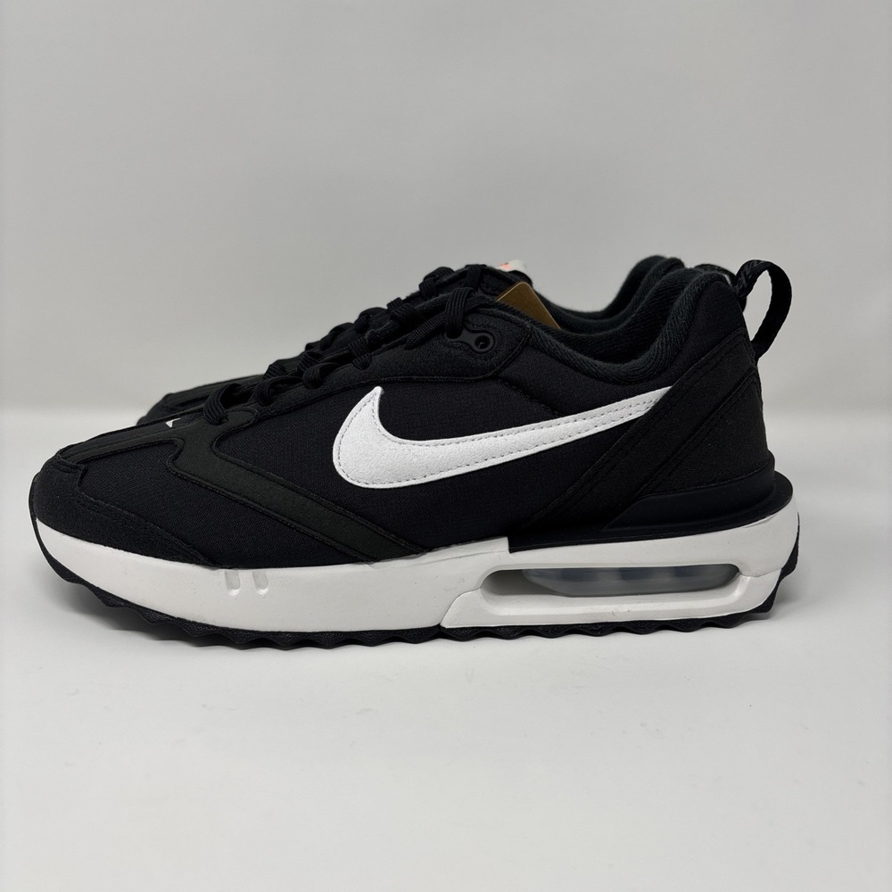 Nike Air Max Dawn Black Summit White Running Sneakers Women's 7.5 - Men's 6 NEW